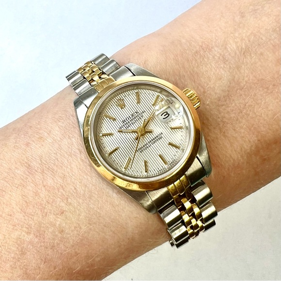 ROLEX Oyster Perpetual DATEJUST Automatic 26mm 2 Tone Watch main image 7